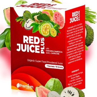 Food & Beverage✳﹉❒SALE Red Juice Plus (7 Sachets or good for 3-4 Liters) Organic Superfood Powdered