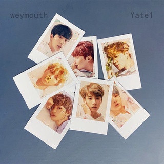Ya Weymouth 7pcs BTS Love Yourself Oil Painting Polaroid Card Lomo Card Postcard