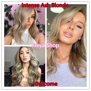 Intense Ash Blonde Permanent Hair Color Set ( 13/14 Bob Keratin Brand Hair Dye )
