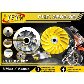 JVT Pulley Set for NMAX and Aerox