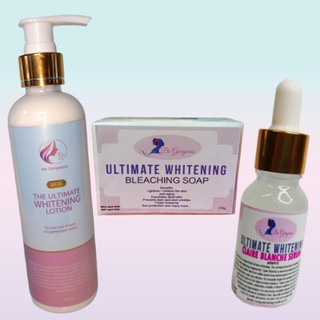 BE GORGEOUS ULTIMATE SET Ultimate Whitening Lotion Set Whitening Skin Rejuvenating
