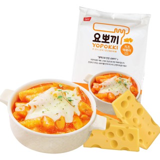 Yopokki Korea Soft Cheese Chewy Topokki Rice Cake 120g