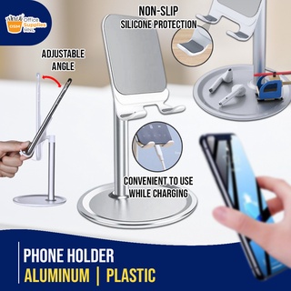 Phone Holder Stand Universal Alloy Metal | Plastic Desktop Tablet Stand Support Aluminum Cellphones