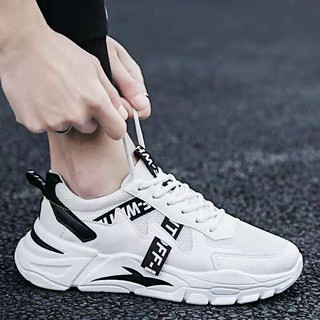 2020 Korean fashion increased insole wedge running sneaker for men #2020