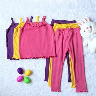 Littlestar kids spaghetti top and leggings set (1)