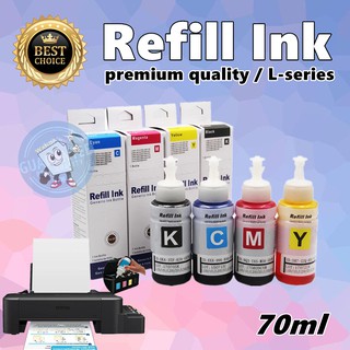 Premium Refill Ink T664 for Epson L120 L110 L210 L220 L300 L310 L360 L380 L565 L3100 Series 70ml