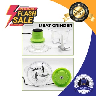 Meat grinder capacity electric 220w high power power stainless steel blade green (4)