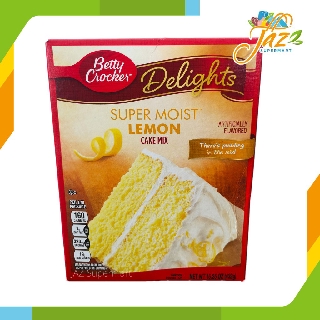 Betty Crocker Delights Super Moist Lemon Cake Mix, 432g