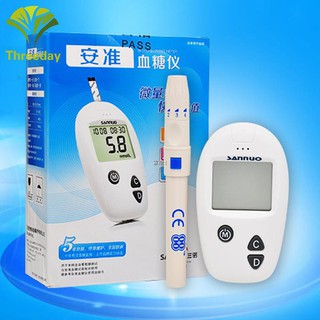 2021 new❍▬Blood Glucose Meter Monitoring System Machine Tester Portable Test Sugar Diabetes