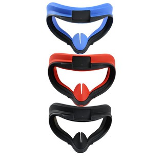 【Stock】 Silicone Eye Mask Cover Pad For Oculus Quest 2 VR Headset Breathable Anti-sweat Light Blocki