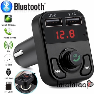 -Car Handsfree Wireless Bluetooth FM Transmitter LCD (1)