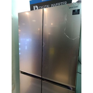 Samsung 31 cut French door refrigerator refined steel finish