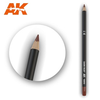 AK Interactive Weathering Pencil - Dark Rust #10013