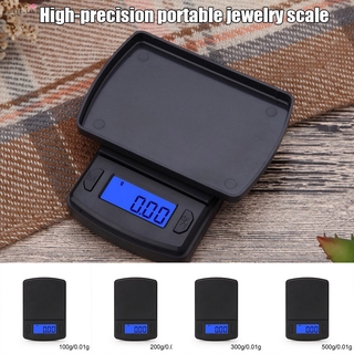 Mini Digital Electronic Pockets Weighing Scales 0.01 Grams to 500 Grams Gold Jewellery Portable