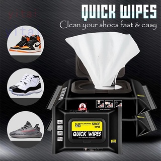 NEW 2021▥Kiong Store ★ COD ★ Quality Tested Quick Dry Cleaning Shoe Care Tool Disposable Shoe Wipes