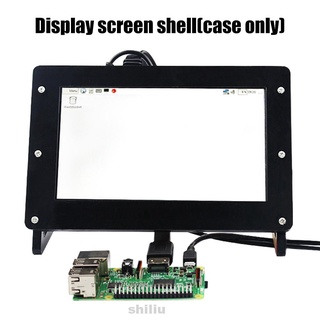 7inch Touch Screen Case Desktop Professional Accessories With Screws For Raspberry Pi