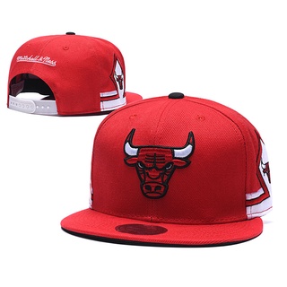Baseball New Chicago Bulls Basketball Hat Ravenrose Flat-Brimmed Cap Male and Female Student Hip Hop
