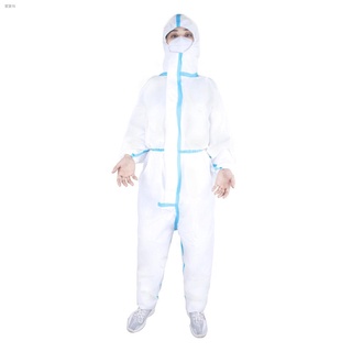﹍PPE Suit Medical Grade with Blue Strips Isolation Gown