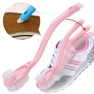 Tool Shoes Brush Plastic Cleaning Double Long Handle Brush (7)