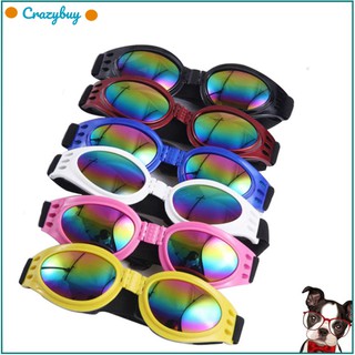 Foldable Pet Dog Cat Windproof Sunglasses for Outdoor Wear