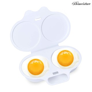 Shimei ✔ 2 Slots Microwave Mini Kitchen Egg Maker Cooker Boiler Box