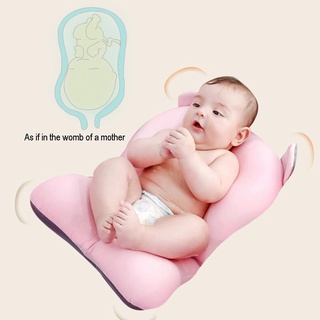 Baby shower bedNewborn Bath Floating Pad Mat Baby Bath Tub Pad Baby Shower Portable Air Cushion Bed