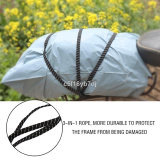 F☆72cm Durable Bike Bicycle Hook Tie Bungee Elastic Cord Luggage Strap Rope