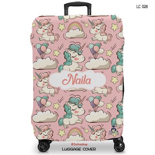 Custom Luggage Cover / Custom Suitcase Cover / Luggage Cover / Suitcase Protector (Motive 28)