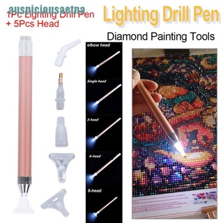 【Aetna】5D Diamond Painting Pen Lighting Point Drill Pen DIY Craft Diamond Accessories