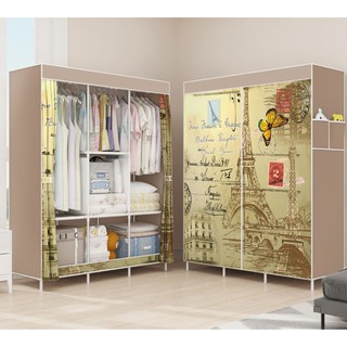 Large Multifunction Cloth Wardrobe Storage Cabinet GY-130