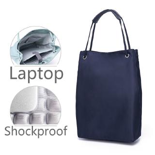 MINGKE Laptop Bag 12 13 14 15.6 inch Shoulder bag Handbag for Women Drawstring Waterproof Shockproof