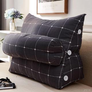 【Ready Stock 】Hot sale High quantity Pillow head mattress back triangle sofa office float window waist