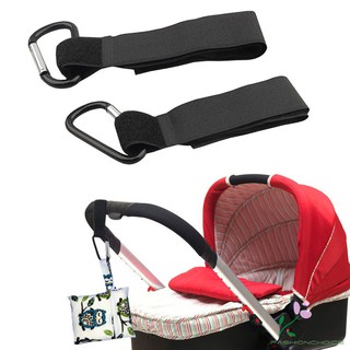 2Pcs Shopping Bag Stroller Hook for Wheelchair Stroller Carabiner Clip Baby Carriage Bag Hooks