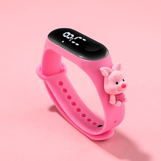 Smart Electronic Watch Cute New Fashion Student Cartoon Children Electronic Watch Waterproof Touch LED Watch