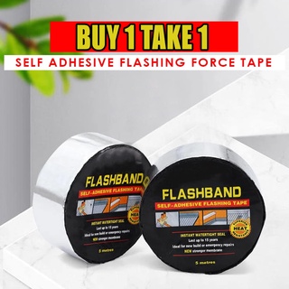 Buy 1 Take 1 Flash band Self Adhesive Tape Waterproof Sealant For Instant Watertight Seal For Roofs