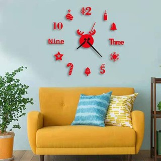 DIY 3D Wall Clock Mirror Clock/ Creative Acrylic Wall Stickers /Home