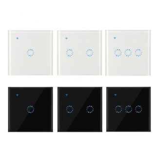 HF♥Wireless Switches WiFi Light Switch Smart Wall Compatible with Alexa Echo Google Home Assistant C (1)