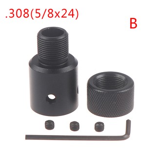 10 / 22 Threaded Pipe Adapter Muzzle Brake Adapter 1 / 2-28 5 / 8-24