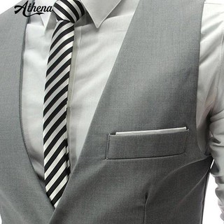 [COD] Men's Formal Business Slim Fit V-neck Solid Single-Breasted Vest Suit Waistcoat (6)