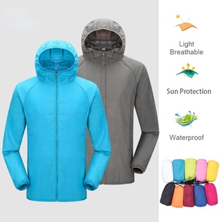 Camping Hiking Jacket Men Women Waterproof Sun Protection Clothing Fishing Hunting Clothes Quick Dry