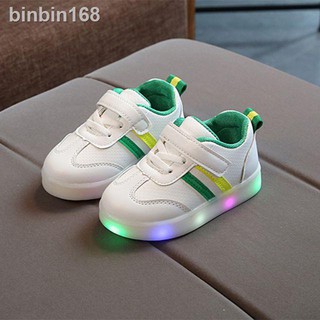 Fashion Boots☂◘Fashion LED light shoes kids shoes
