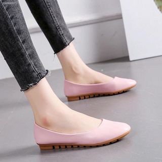 ▤❁Flat single shoes women s 2021 spring and autumn new shallow mouth soft bottom round toe non-slip (7)