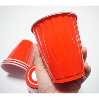 1 ct Big Red Cup Disposable Kirkland Signature Chinet forBeer Pong Beerpong(12 pcs Minimum Order)