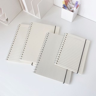 A5 B5 Spiral Notebook Blank Grid Notebook Office Supplies Lined Notebook School Supplies Stationery