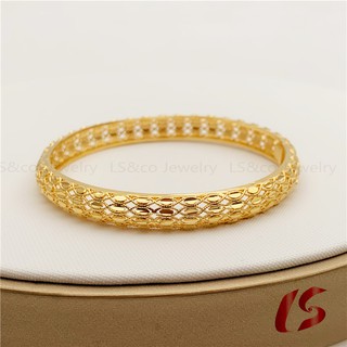 LS jewelry 24K Bangkok Gold Plated Jewelry Bangle B1238