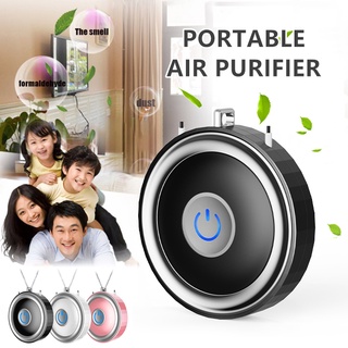 USB Portable Air Purifier Negative Ion Portable Necklace Mini Small Purifier Household No Radiation