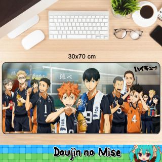 Anime Haikyuu Karasuno Hinata Kageyama Tsukishima Nishinoya Daichi Long Extended Gaming Mouse Pad