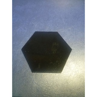 Acrylic Base for action figures, handmade figurines chibi / round square hexagon / clear / black