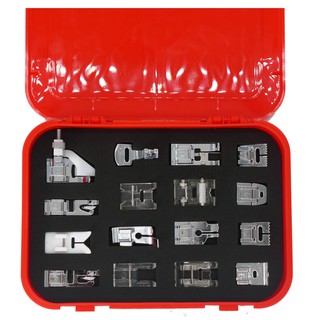 16 Pc Presser Feet Set For Home Sewing Machines