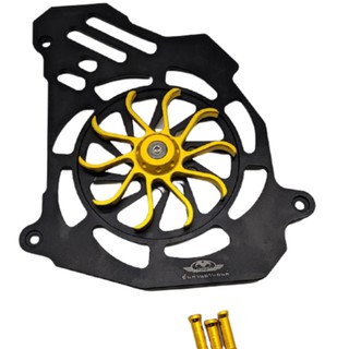 Motorcycle CNC Nmax Radiator Cover with Fan Alloy (1)